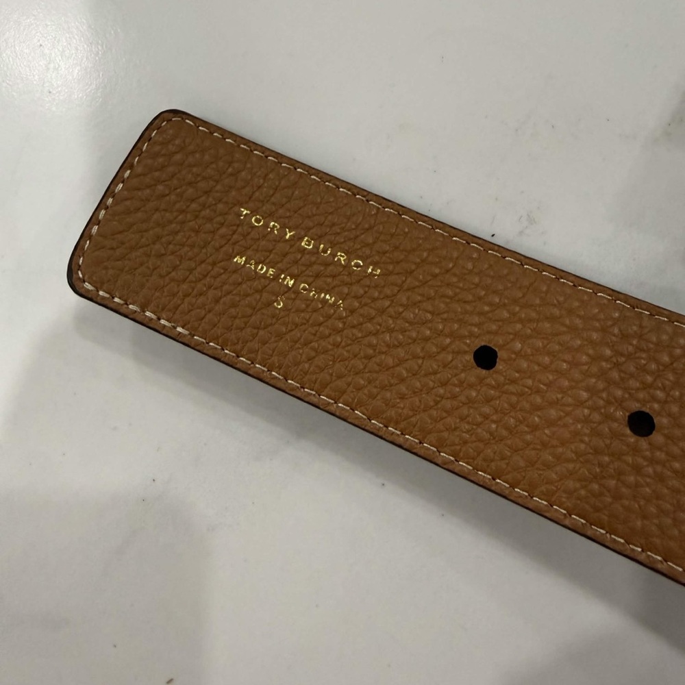 Tory Burch 1.5” Miller Reversible Belt Women’s Size Small - Picture 5 of 5